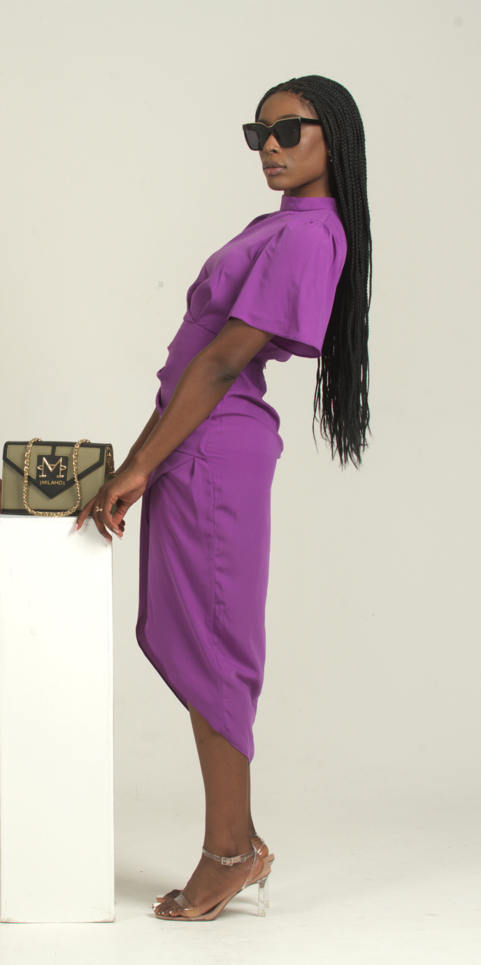 Vegan Leather Envelope Bag