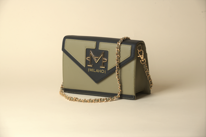 Vegan Leather Envelope Bag 