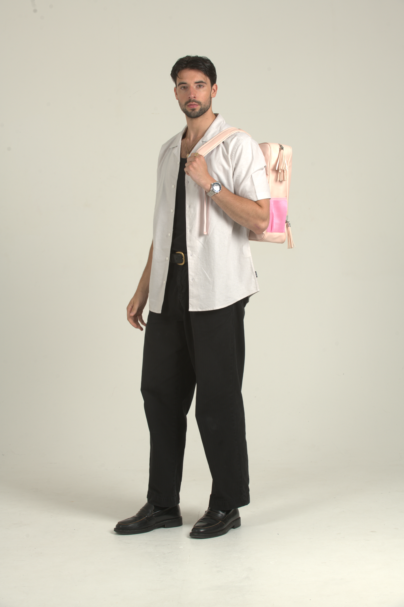 Nude-Pink Backpack