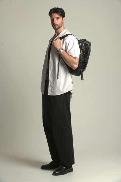 Men's Black Backpack